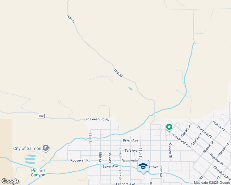 map of restaurants, bars, coffee shops, grocery stores, and more near 16 Joy Lane in Salmon