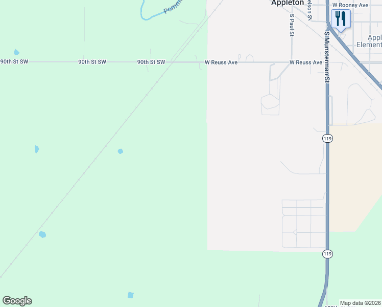 map of restaurants, bars, coffee shops, grocery stores, and more near in Appleton
