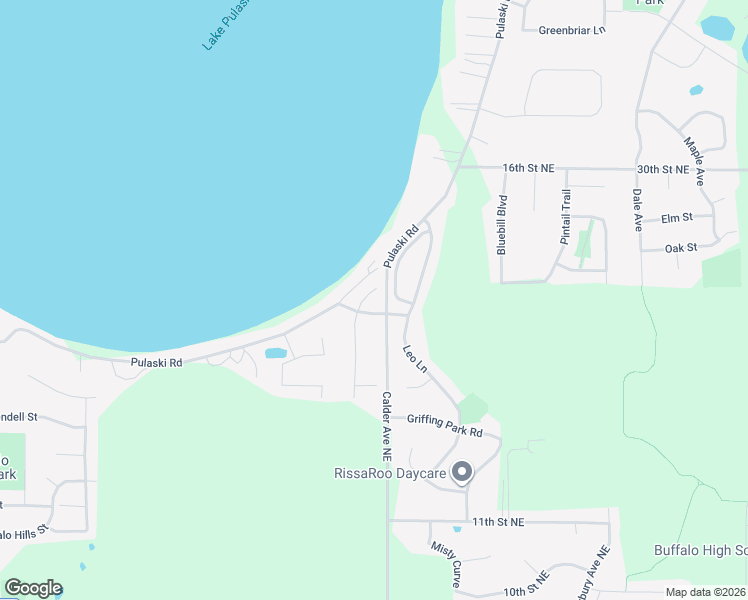 map of restaurants, bars, coffee shops, grocery stores, and more near 1406 Roberts Road in Buffalo