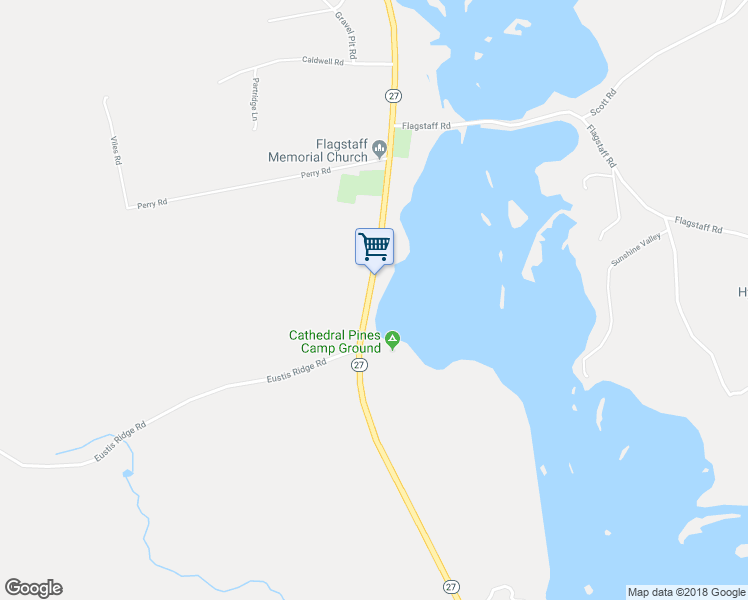 map of restaurants, bars, coffee shops, grocery stores, and more near 108 Main Street in Eustis