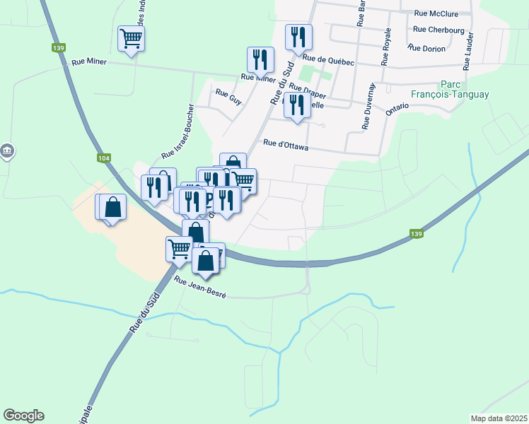 131 Rue Nelson, Cowansville QC Walk Score