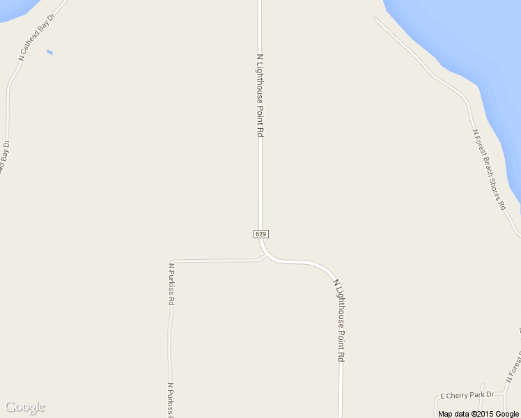 map of restaurants, bars, coffee shops, grocery stores, and more near North Lighthouse Point Road in Northport