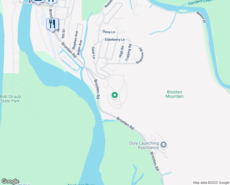 map of restaurants, bars, coffee shops, grocery stores, and more near 36205 Solita Boulevard in Pacific City