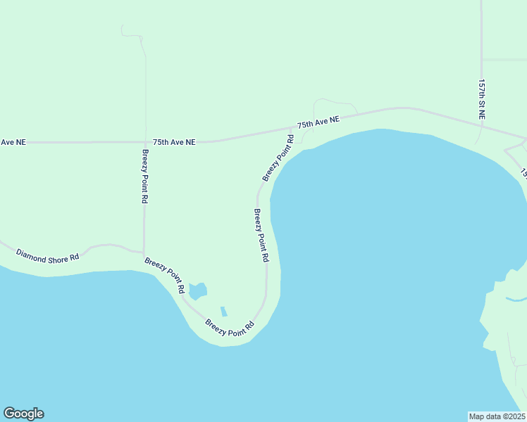 map of restaurants, bars, coffee shops, grocery stores, and more near 14753 Breezy Point Road in Atwater