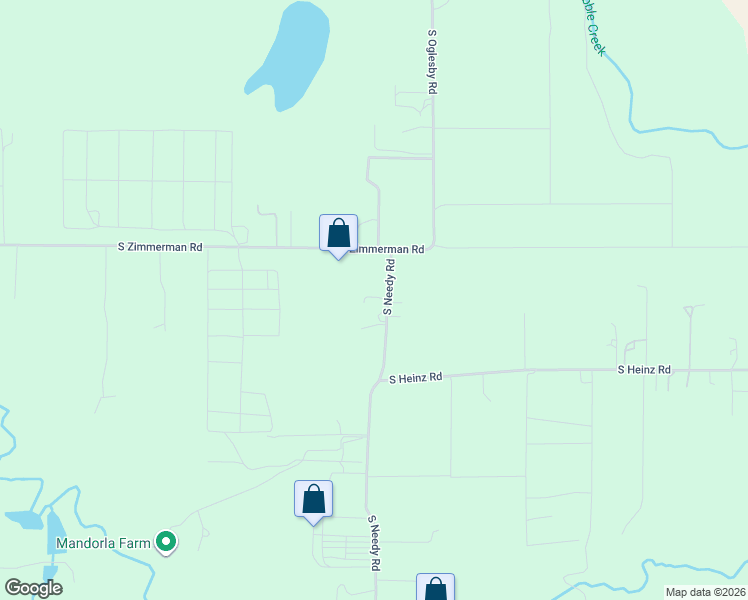 map of restaurants, bars, coffee shops, grocery stores, and more near 28437 South Needy Road in Canby
