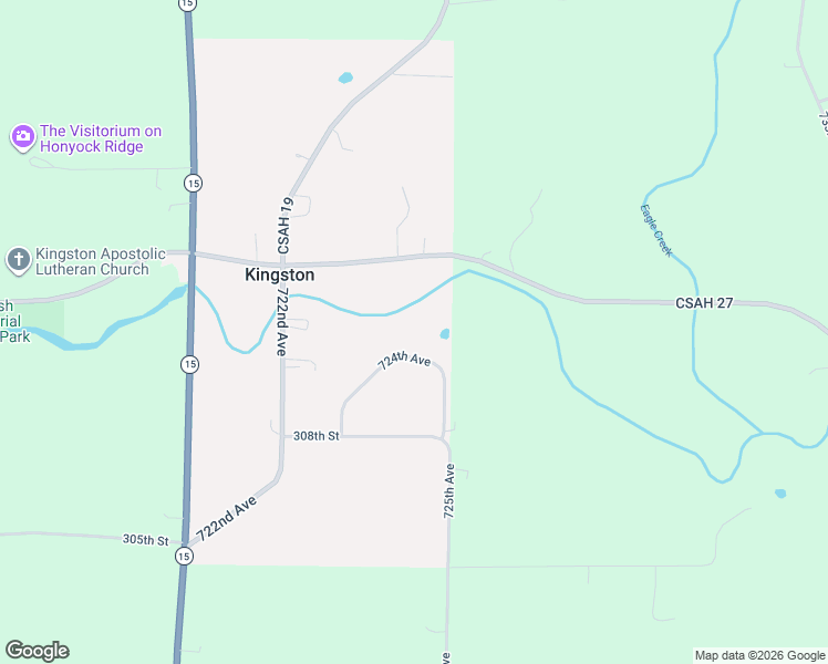 map of restaurants, bars, coffee shops, grocery stores, and more near 31033 724th Avenue in Kingston