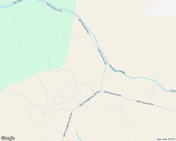 map of restaurants, bars, coffee shops, grocery stores, and more near 14275 Southwest Peavine Road in McMinnville