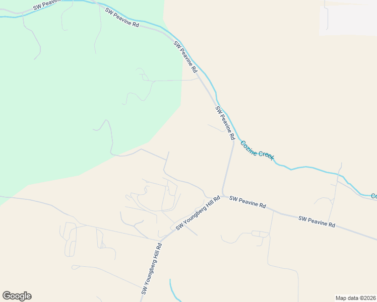 map of restaurants, bars, coffee shops, grocery stores, and more near 14275 Southwest Peavine Road in McMinnville