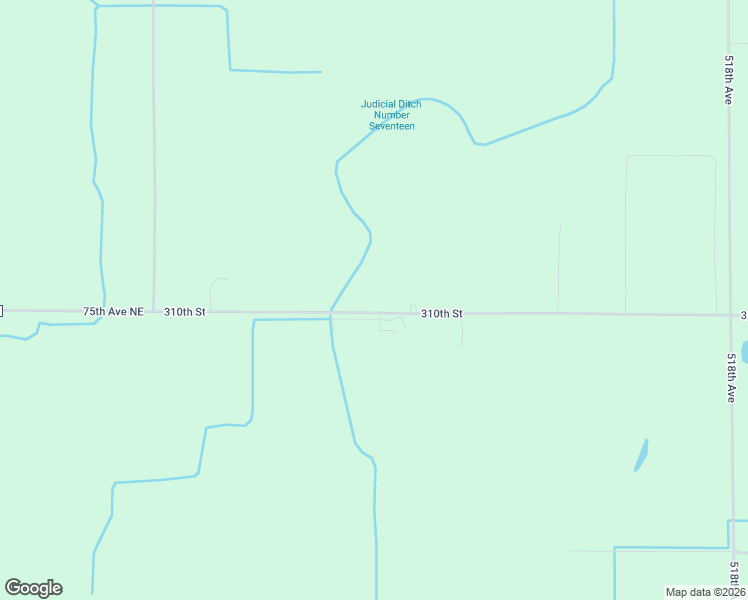 map of restaurants, bars, coffee shops, grocery stores, and more near 51222 310th Street in Grove City