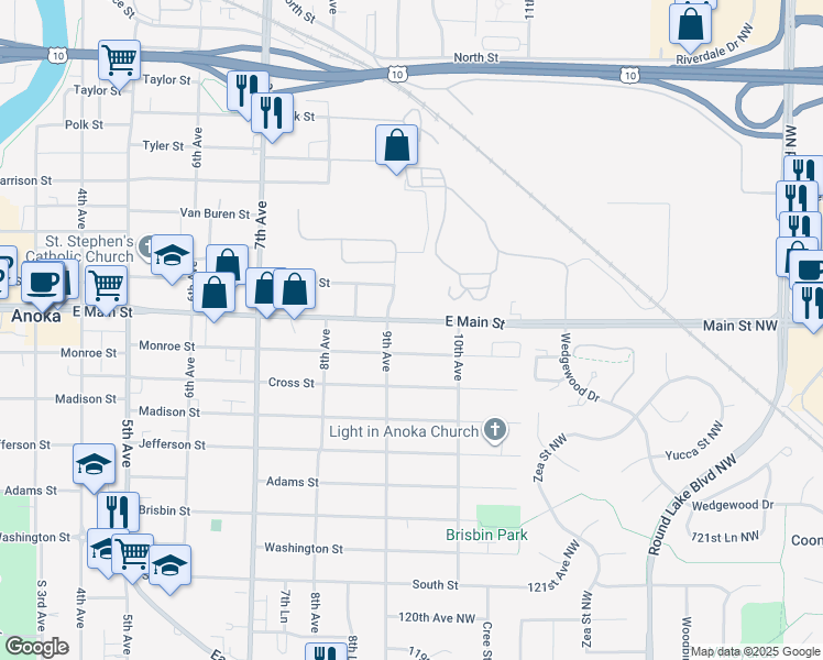904 East Main Street, Anoka MN Walk Score