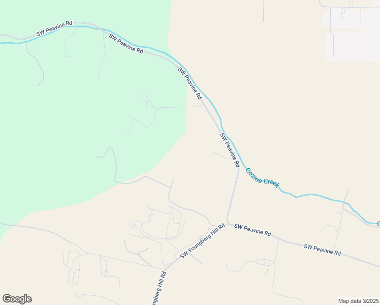 map of restaurants, bars, coffee shops, grocery stores, and more near 14275 Southwest Peavine Road in McMinnville
