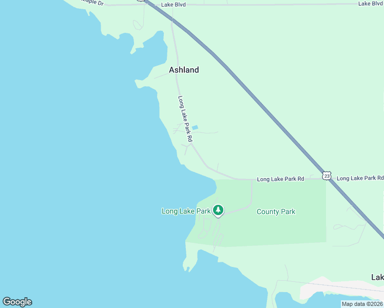 map of restaurants, bars, coffee shops, grocery stores, and more near 2299 Partridge Street in Alpena