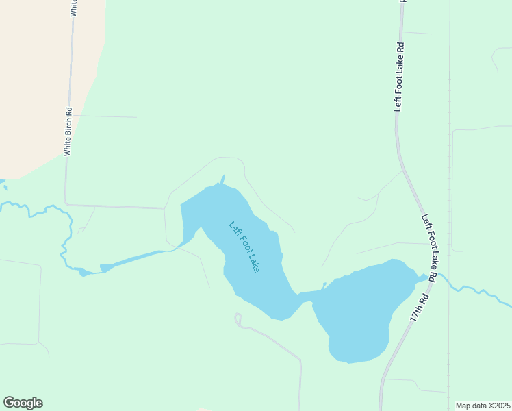 map of restaurants, bars, coffee shops, grocery stores, and more near W8435 White Birch Road in Crivitz