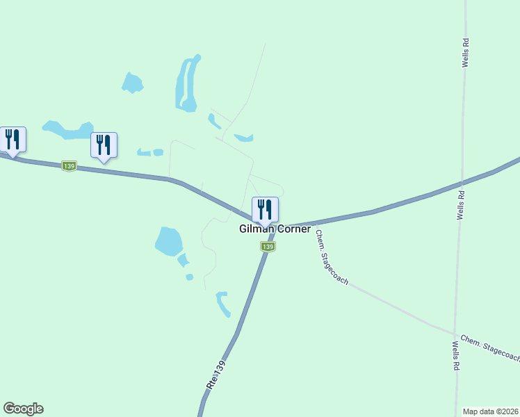 map of restaurants, bars, coffee shops, grocery stores, and more near in Lac-Brome