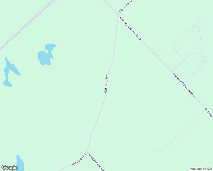 map of restaurants, bars, coffee shops, grocery stores, and more near 1255 Old Perth Road in Mississippi Mills