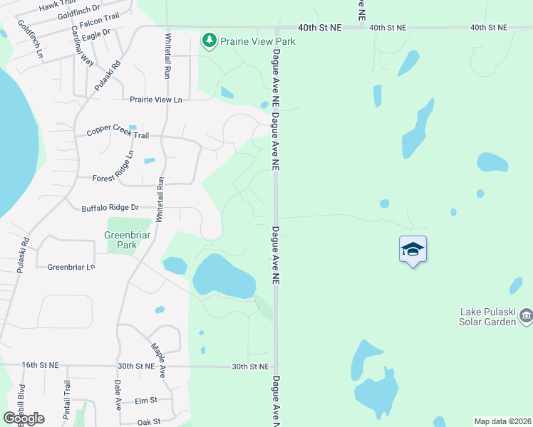 map of restaurants, bars, coffee shops, grocery stores, and more near 3571 Dague Avenue Northeast in Buffalo
