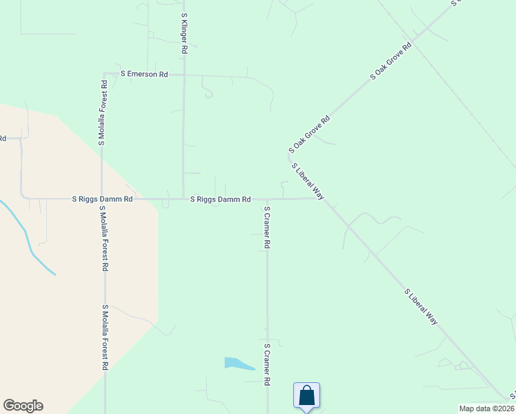 map of restaurants, bars, coffee shops, grocery stores, and more near 28015 South Cramer Road in Canby
