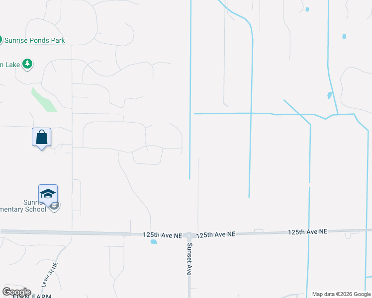map of restaurants, bars, coffee shops, grocery stores, and more near 12775 Stutz Court Northeast in Blaine