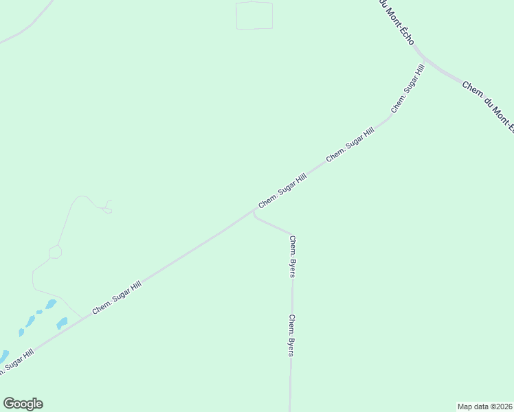map of restaurants, bars, coffee shops, grocery stores, and more near 46 Chemin Sugar Hill in Lac-Brome