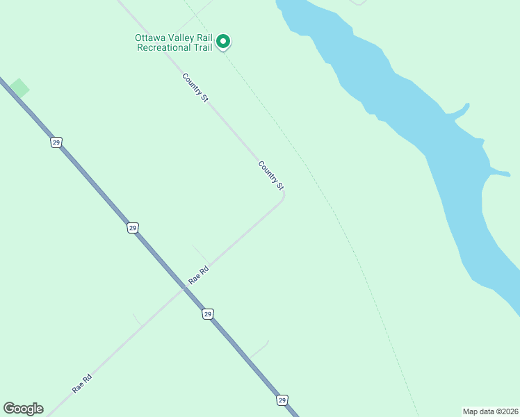 map of restaurants, bars, coffee shops, grocery stores, and more near 128 Rae Road in Mississippi Mills