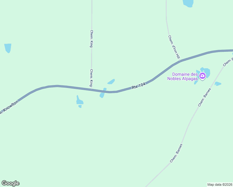 map of restaurants, bars, coffee shops, grocery stores, and more near 941 Chemin Knowlton in West Brome