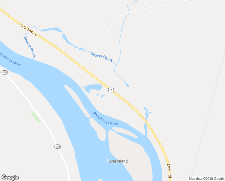 map of restaurants, bars, coffee shops, grocery stores, and more near 541 Main Road in Passadumkeag