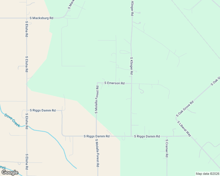 map of restaurants, bars, coffee shops, grocery stores, and more near 11660 South Emerson Road in Canby