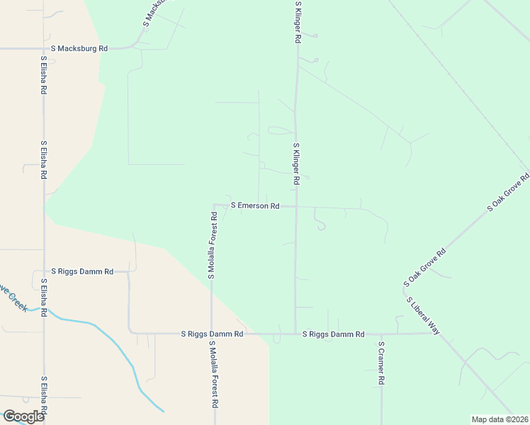 map of restaurants, bars, coffee shops, grocery stores, and more near 11660 South Emerson Road in Canby