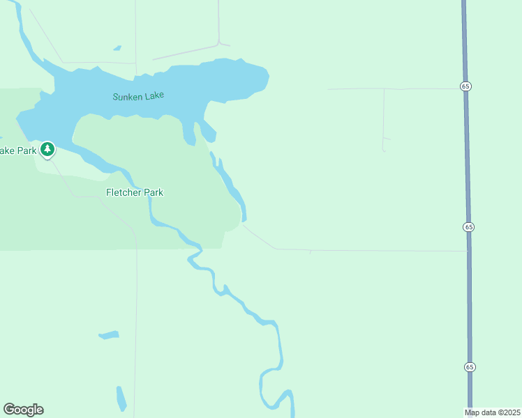 map of restaurants, bars, coffee shops, grocery stores, and more near 6580 Kensa Road in Posen