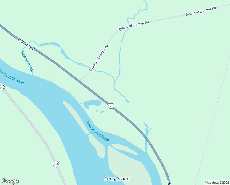 map of restaurants, bars, coffee shops, grocery stores, and more near 541 Main Road in Passadumkeag