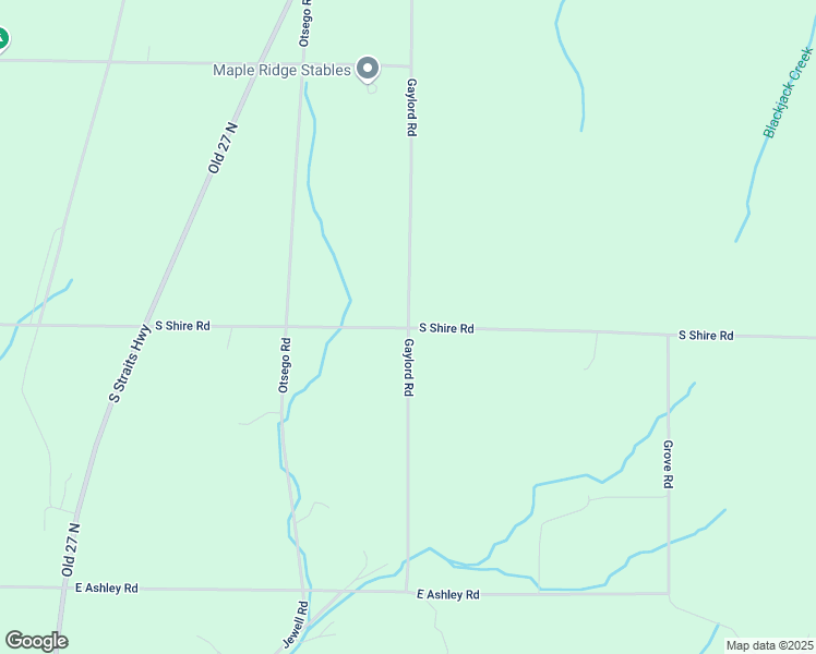map of restaurants, bars, coffee shops, grocery stores, and more near 8001 South Shire Road in Vanderbilt