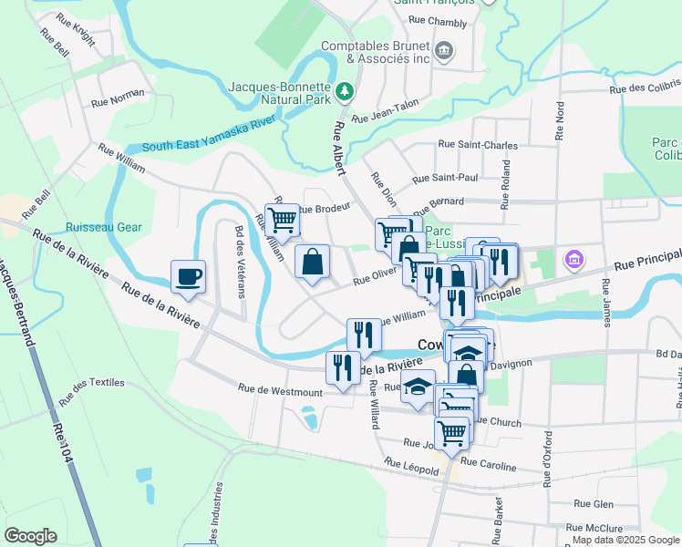 Cowansville QC Walk Score