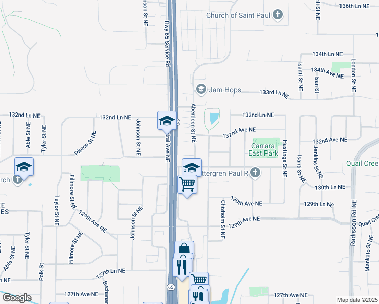 Walk Score Detail Map