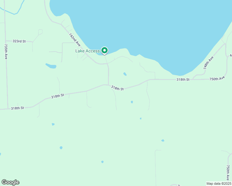 map of restaurants, bars, coffee shops, grocery stores, and more near 74267 318th Street in South Haven