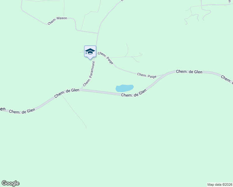 map of restaurants, bars, coffee shops, grocery stores, and more near 129 Chemin de Glen in Bolton-Ouest