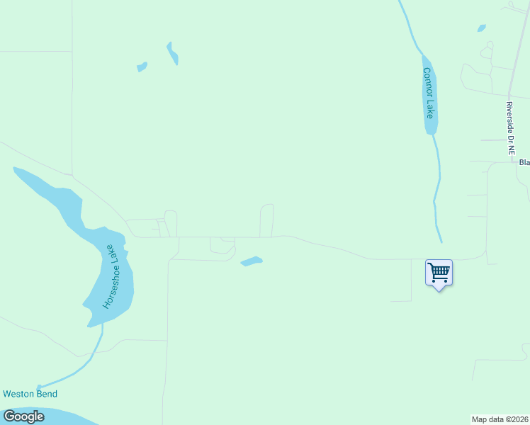 map of restaurants, bars, coffee shops, grocery stores, and more near 2488 Horseshoe Lake Road Northeast in Saint Paul