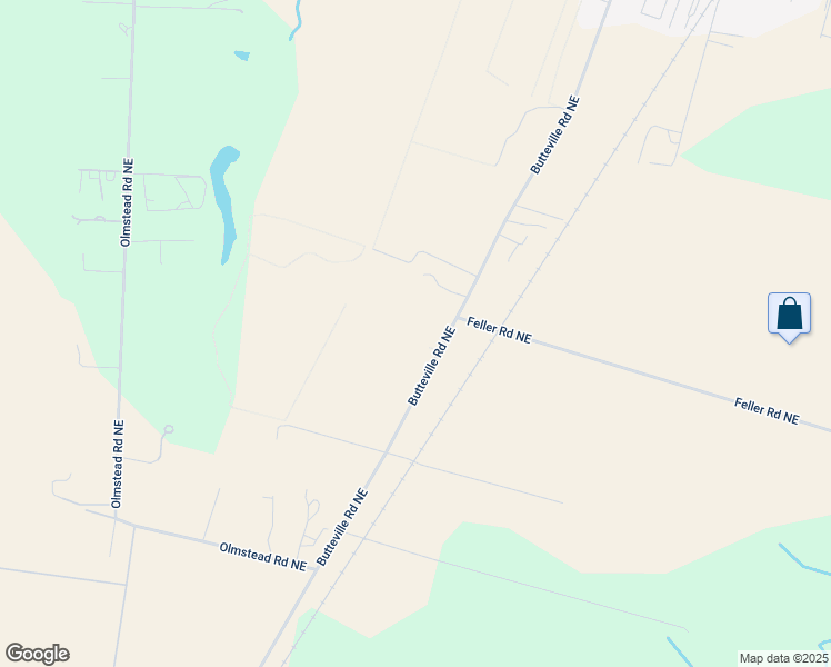 map of restaurants, bars, coffee shops, grocery stores, and more near 19975-20263 Butteville Road Northeast in Hubbard