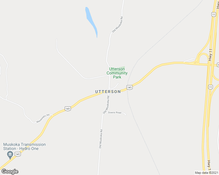 map of restaurants, bars, coffee shops, grocery stores, and more near 2401 Old Muskoka Road in Huntsville