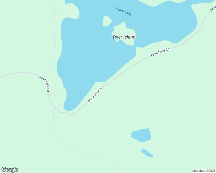 map of restaurants, bars, coffee shops, grocery stores, and more near 1257 Paint Lake Road in Baysville