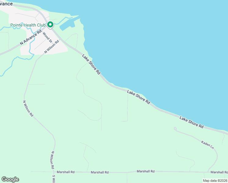 map of restaurants, bars, coffee shops, grocery stores, and more near 4197-4309 Lake Shore Road in Boyne City