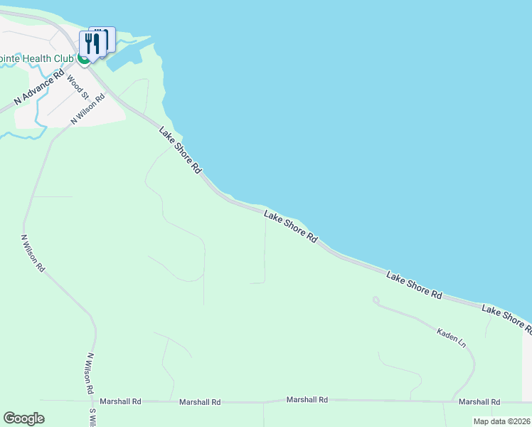 map of restaurants, bars, coffee shops, grocery stores, and more near 4197 Lake Shore Road in Boyne City