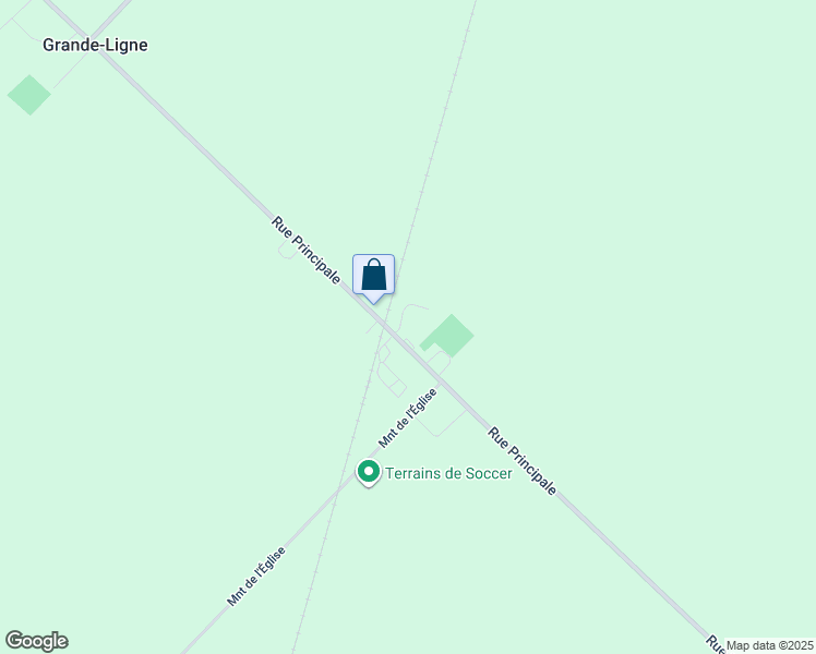 map of restaurants, bars, coffee shops, grocery stores, and more near 880 Rue Principale in Saint-Blaise-sur-Richelieu