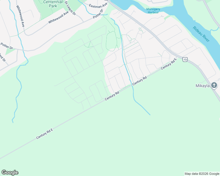 map of restaurants, bars, coffee shops, grocery stores, and more near 1011 Offley Road in Ottawa