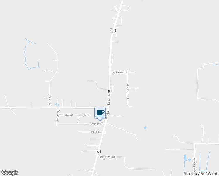 map of restaurants, bars, coffee shops, grocery stores, and more near 13405 Lake Drive in Columbus