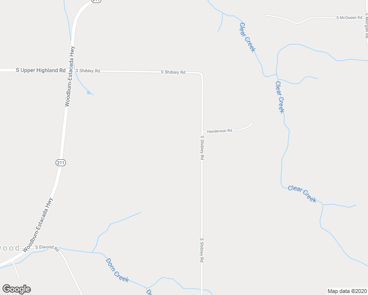 map of restaurants, bars, coffee shops, grocery stores, and more near 27037 South Shibley Road in Colton