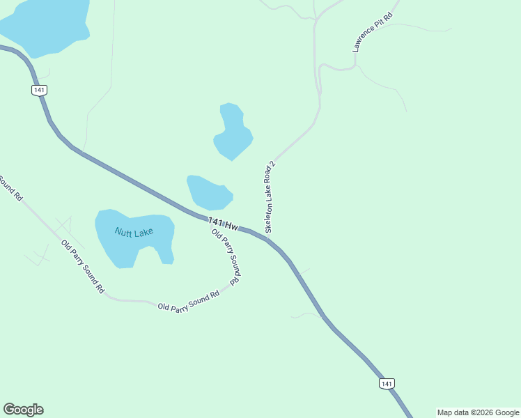 map of restaurants, bars, coffee shops, grocery stores, and more near 1017 Skeleton Lake 2 Road in Muskoka Lakes