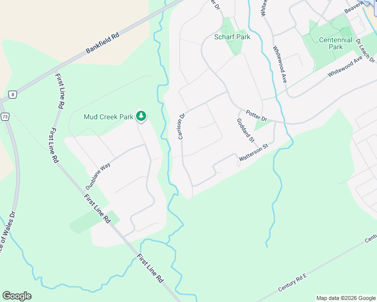 map of restaurants, bars, coffee shops, grocery stores, and more near 5589 Carrison Drive in Ottawa