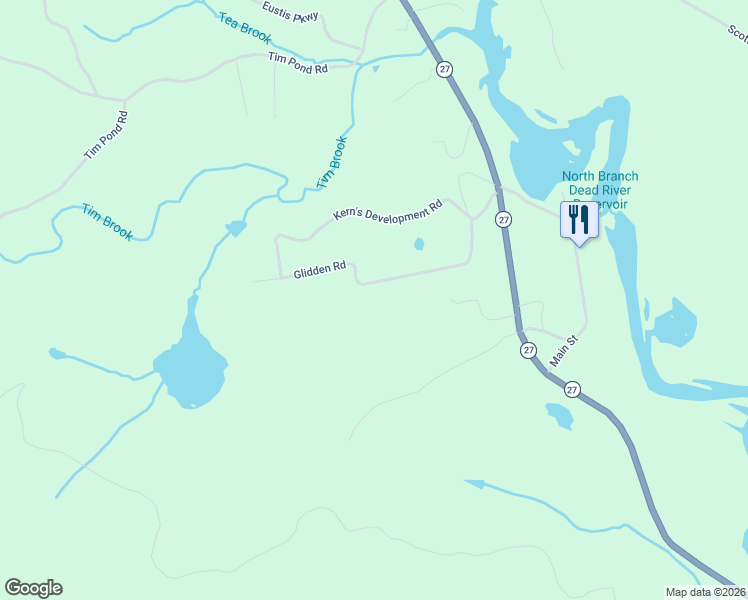 map of restaurants, bars, coffee shops, grocery stores, and more near 60 Glidden Road in Eustis