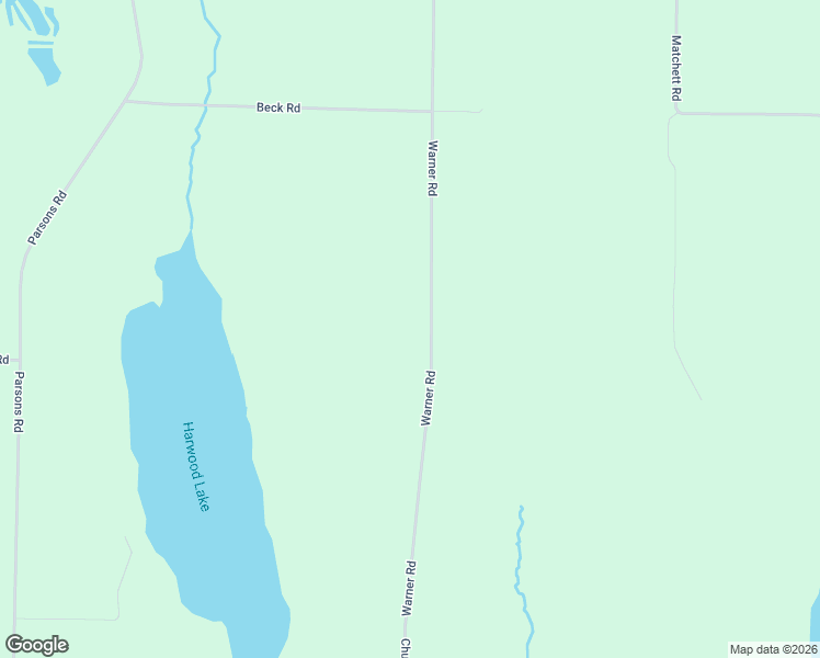 map of restaurants, bars, coffee shops, grocery stores, and more near 545 Warner Road in Charlevoix