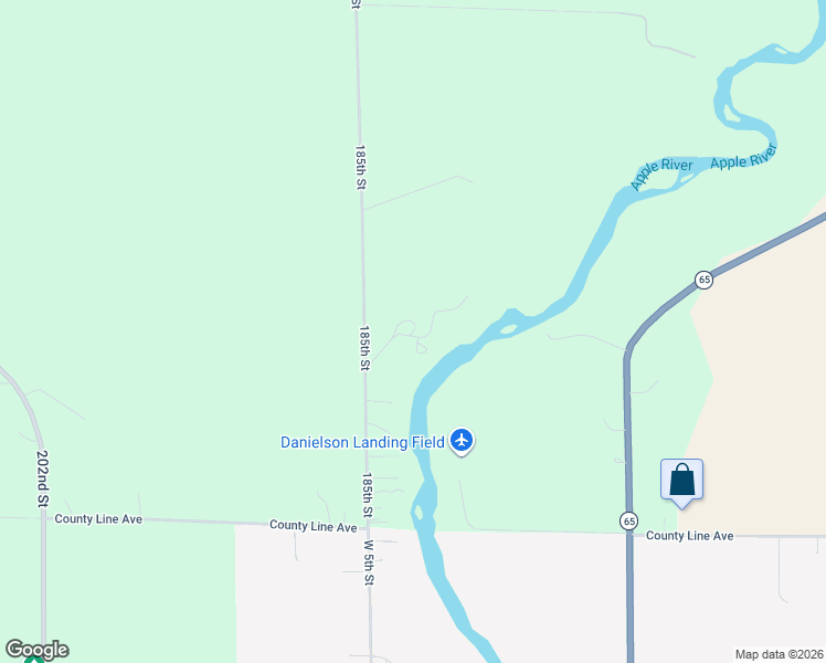 map of restaurants, bars, coffee shops, grocery stores, and more near 1841 3rd Avenue in Star Prairie
